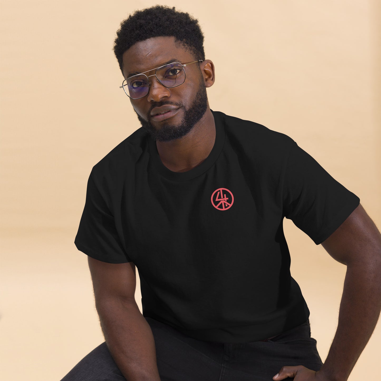 Crimson Embrace- Men's classic tee