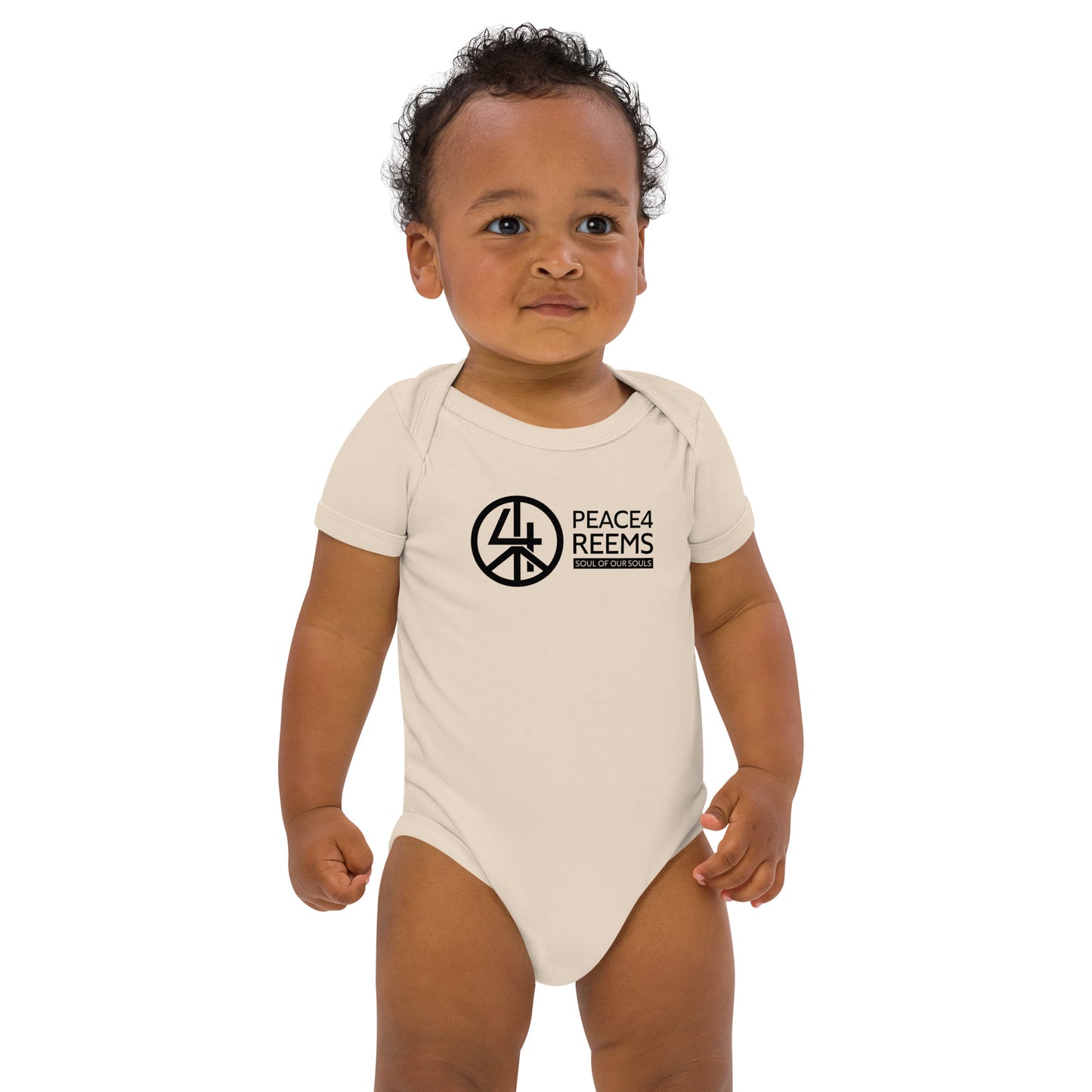 Soulful Harmony- Organic Cotton Baby Bodysuit