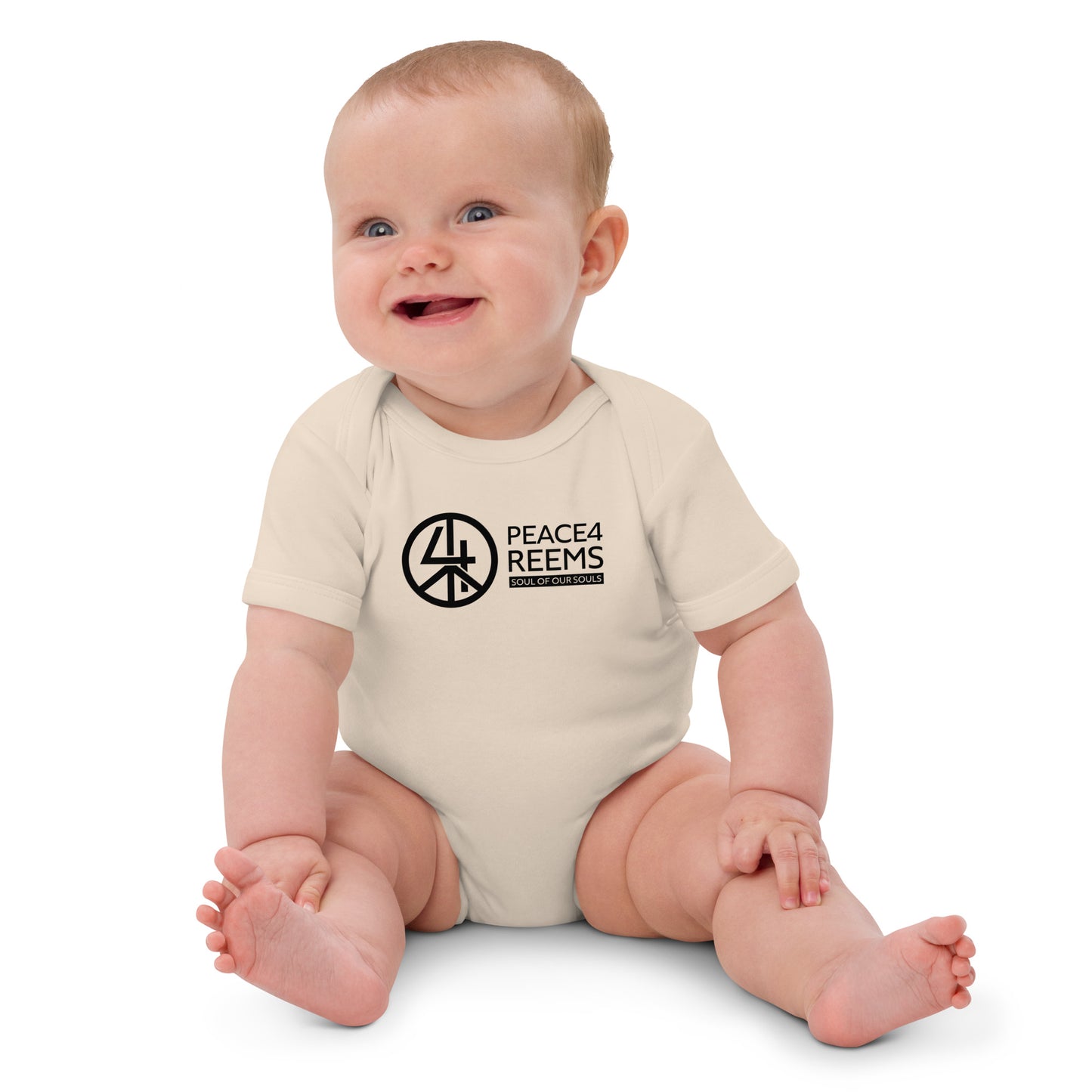 Soulful Harmony- Organic Cotton Baby Bodysuit
