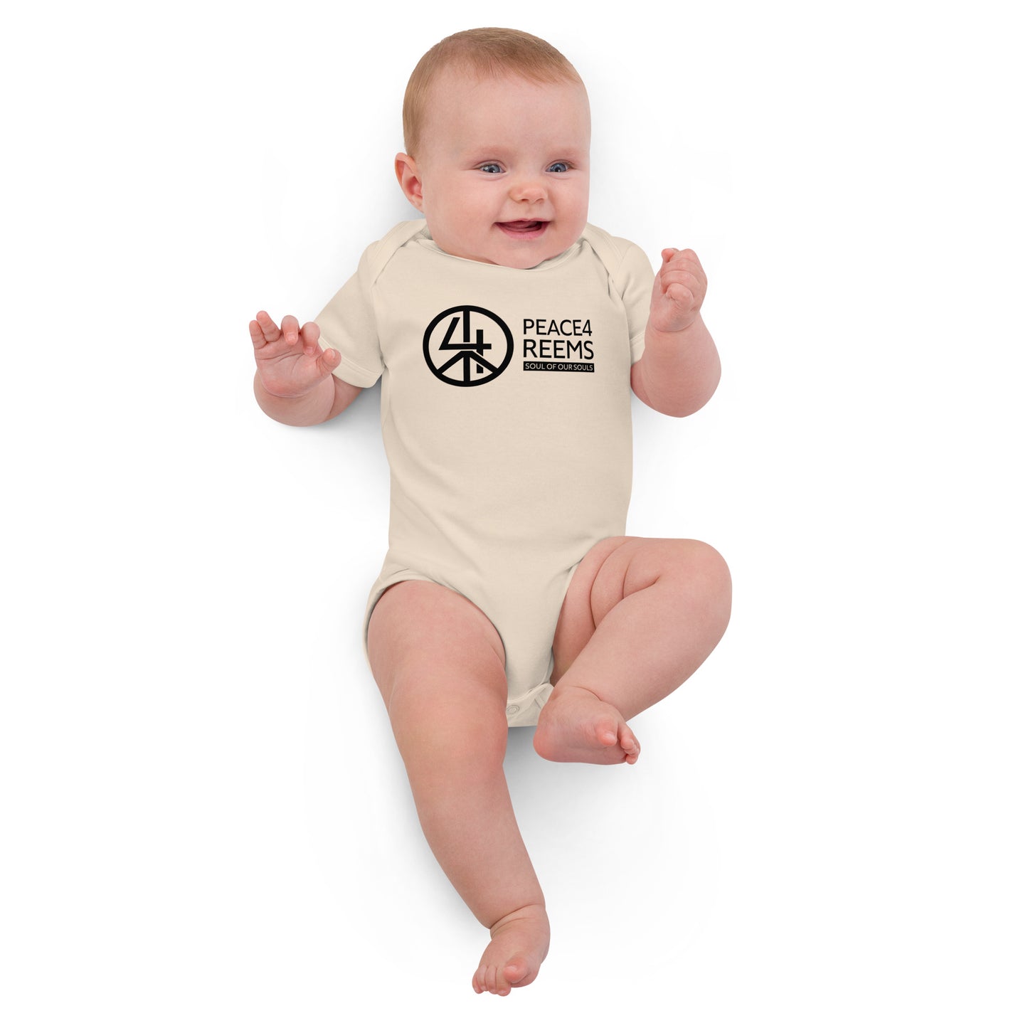 Soulful Harmony- Organic Cotton Baby Bodysuit