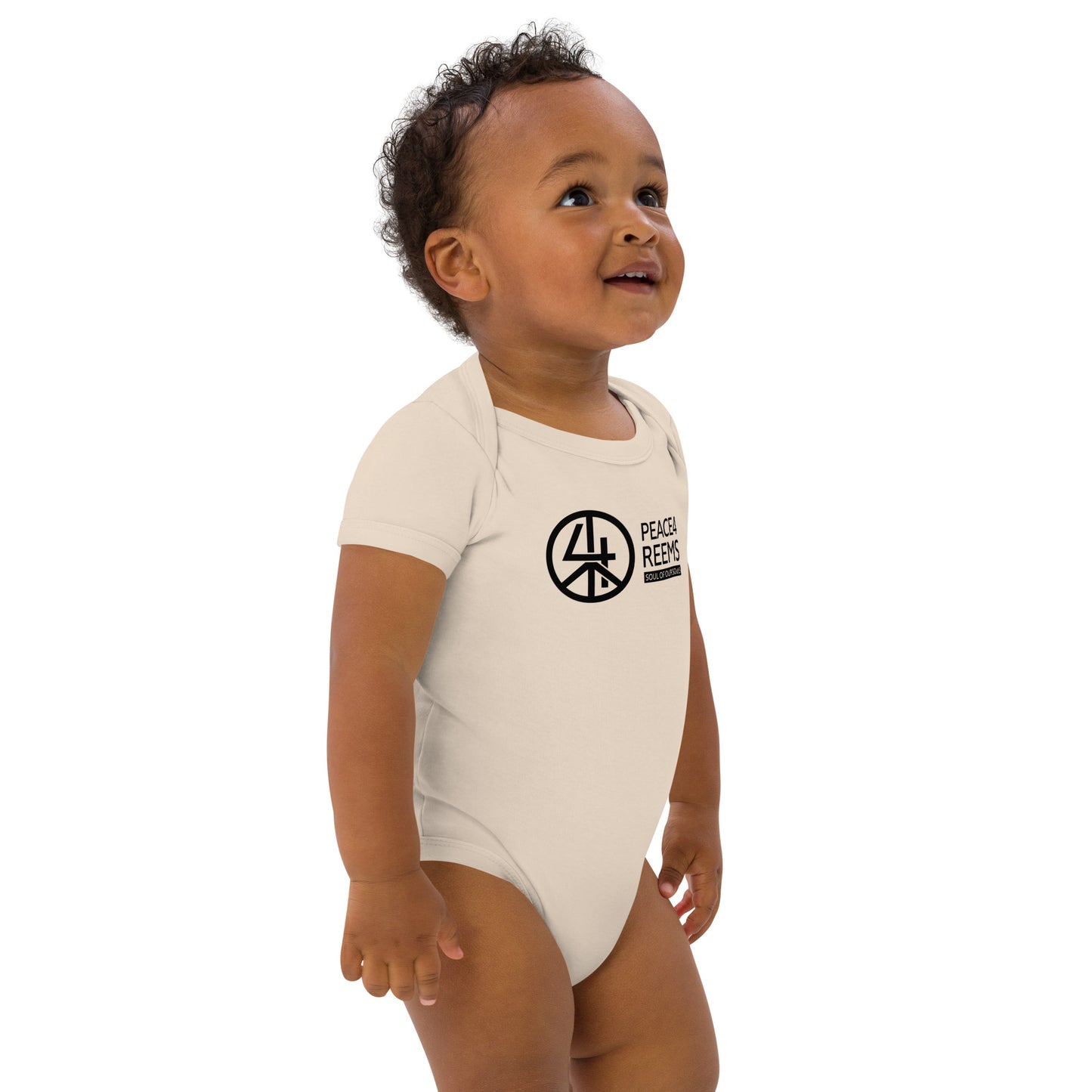 Soulful Harmony- Organic Cotton Baby Bodysuit