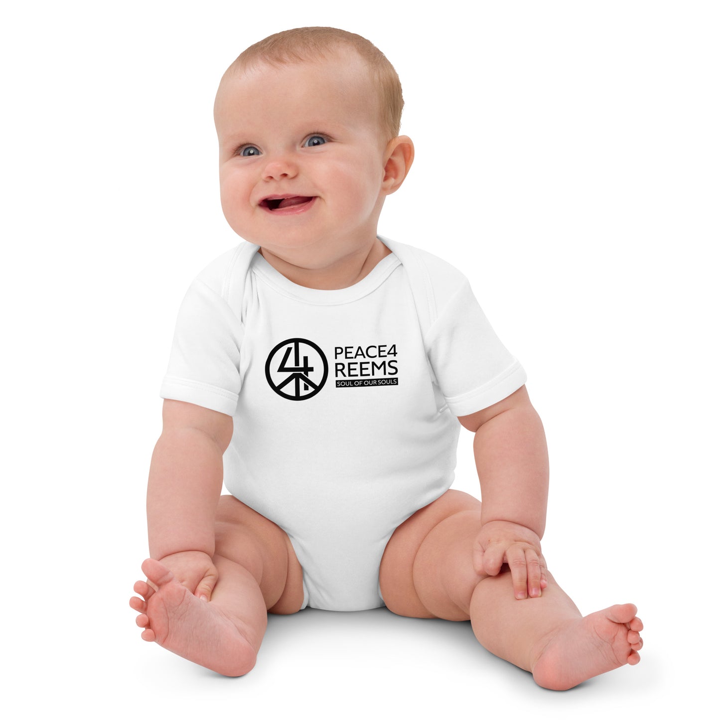 Soulful Harmony- Organic Cotton Baby Bodysuit