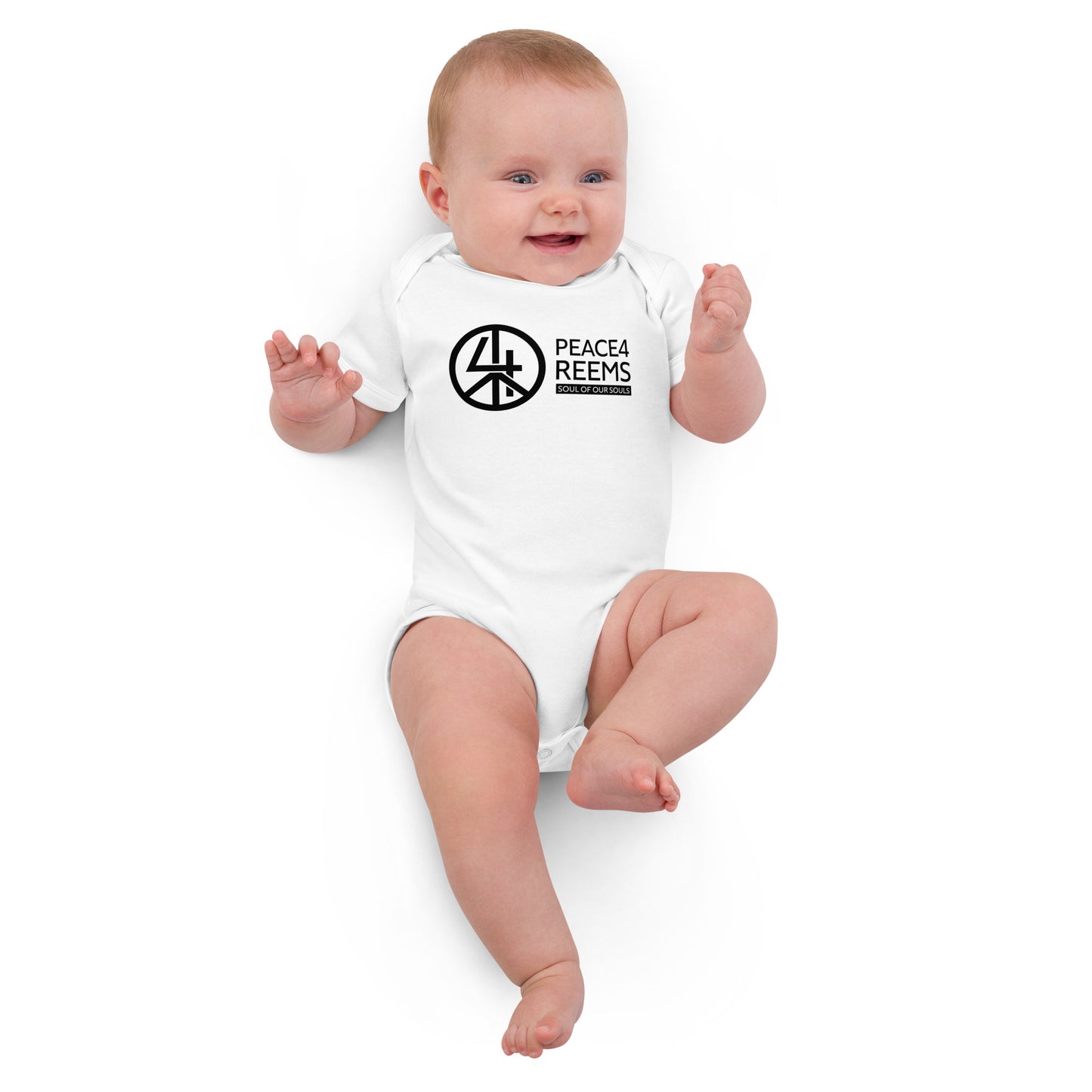 Soulful Harmony- Organic Cotton Baby Bodysuit