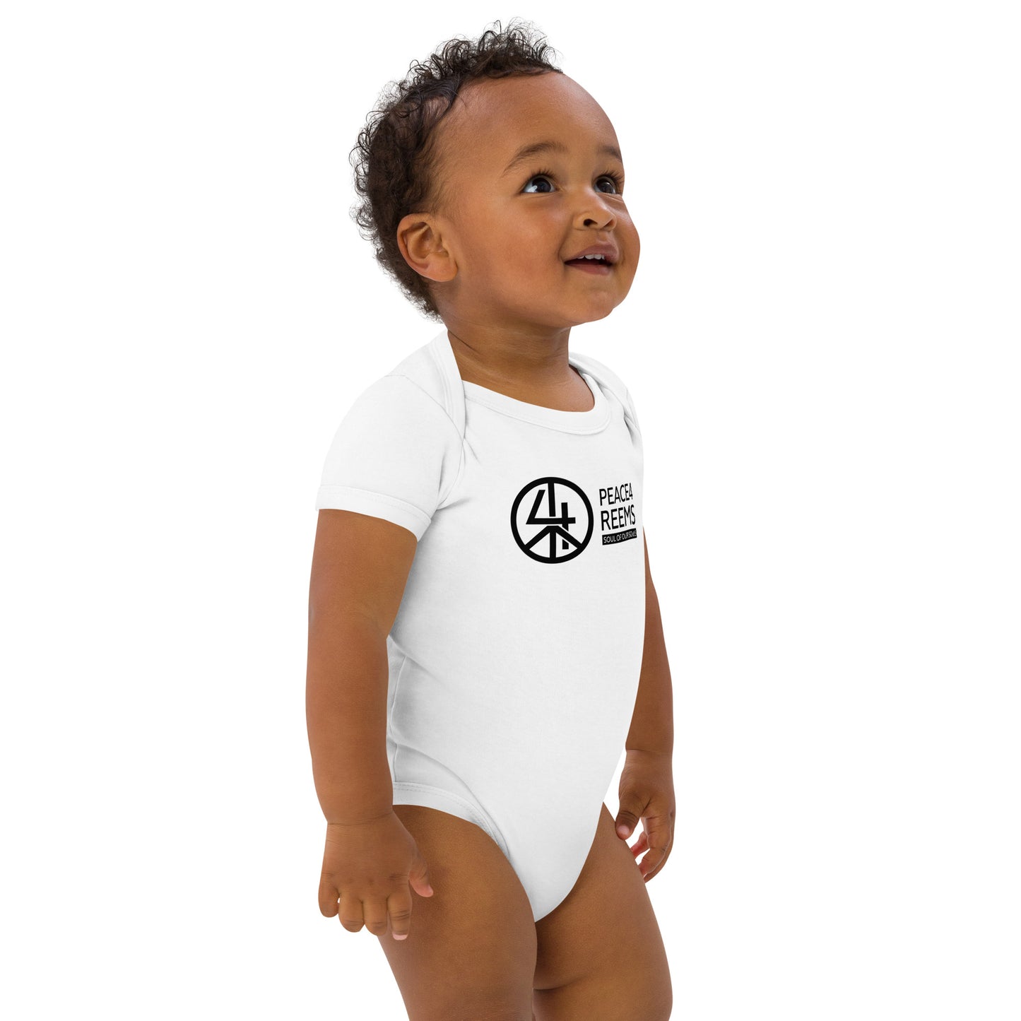 Soulful Harmony- Organic Cotton Baby Bodysuit