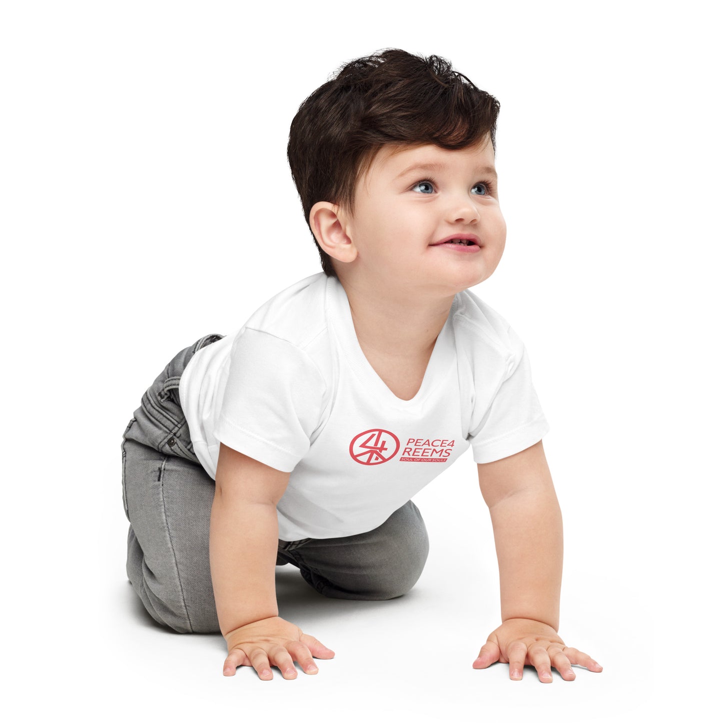 Crimson Whispers of Unity- Baby Tee