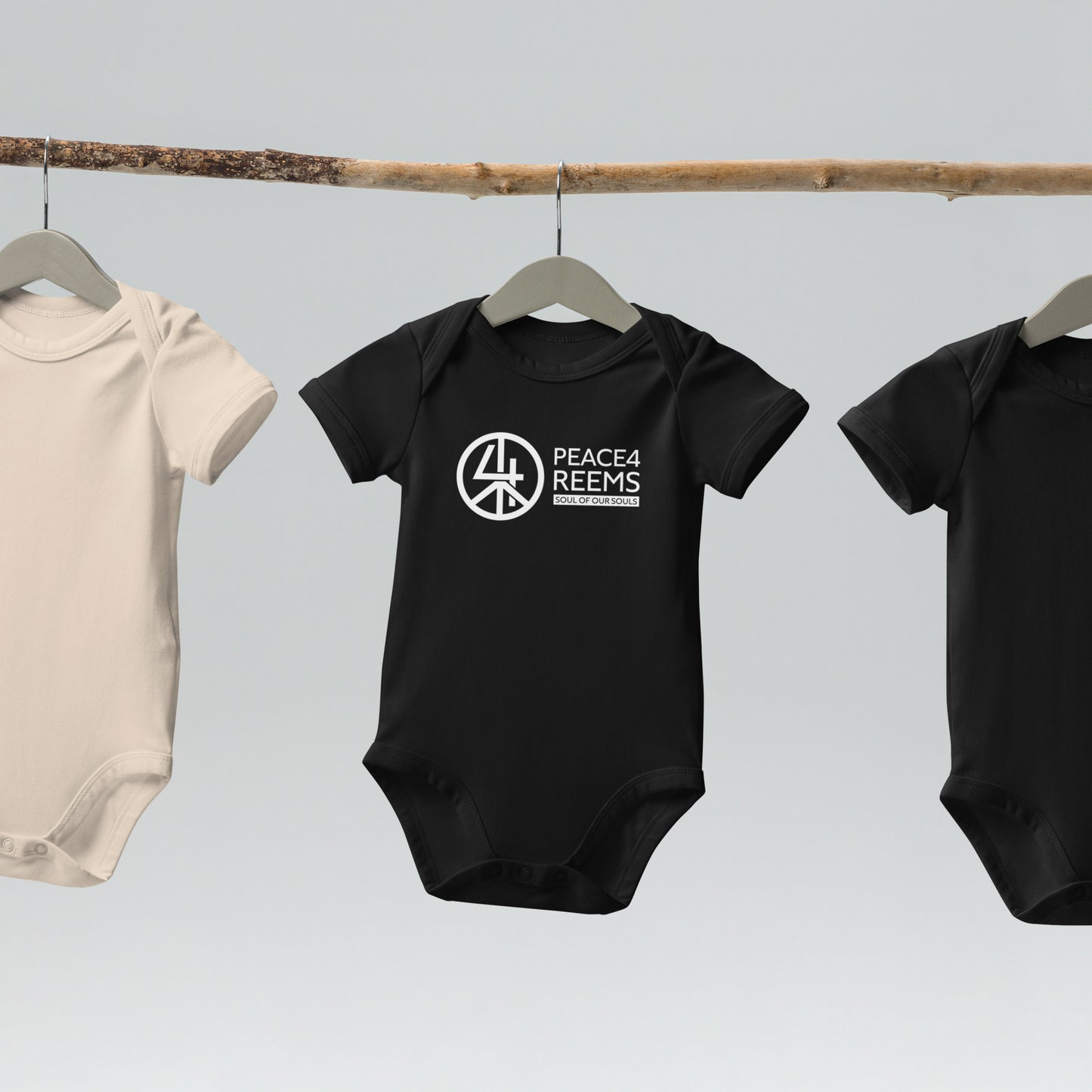 Heavenly Whispers- Organic Cotton Baby Bodysuit