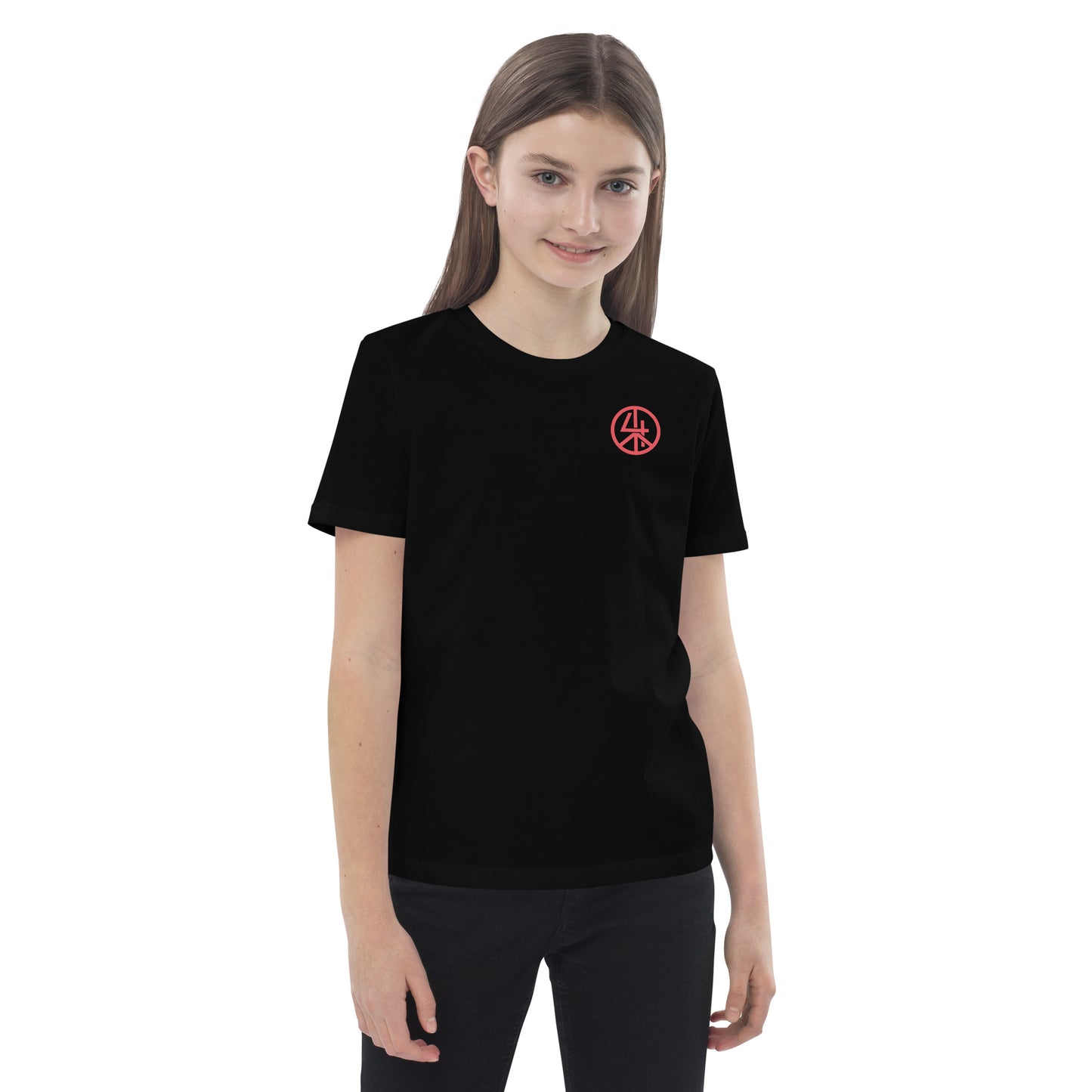 Crimson Whispers of Childhood Peace- Kids Tee