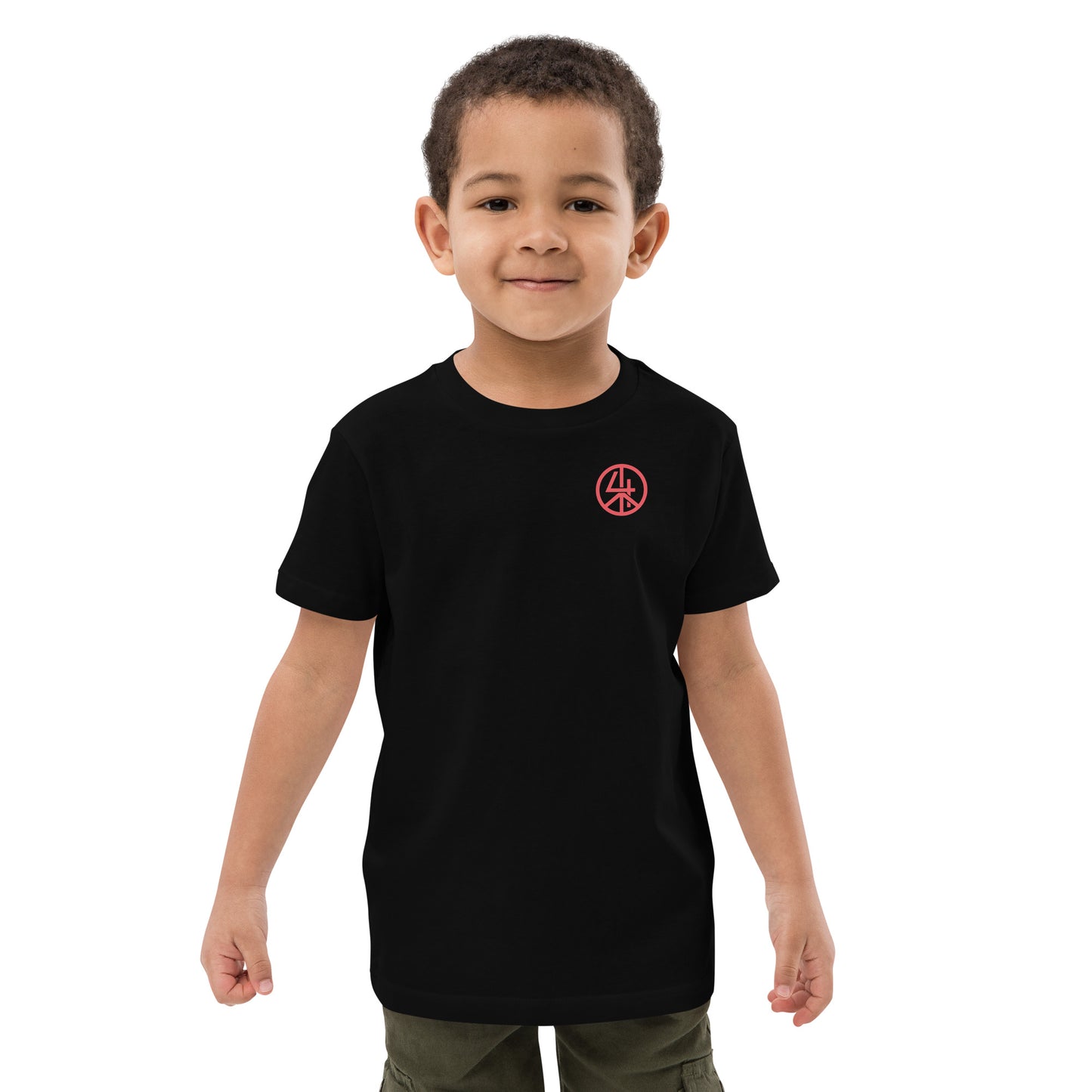 Crimson Whispers of Childhood Peace- Kids Tee