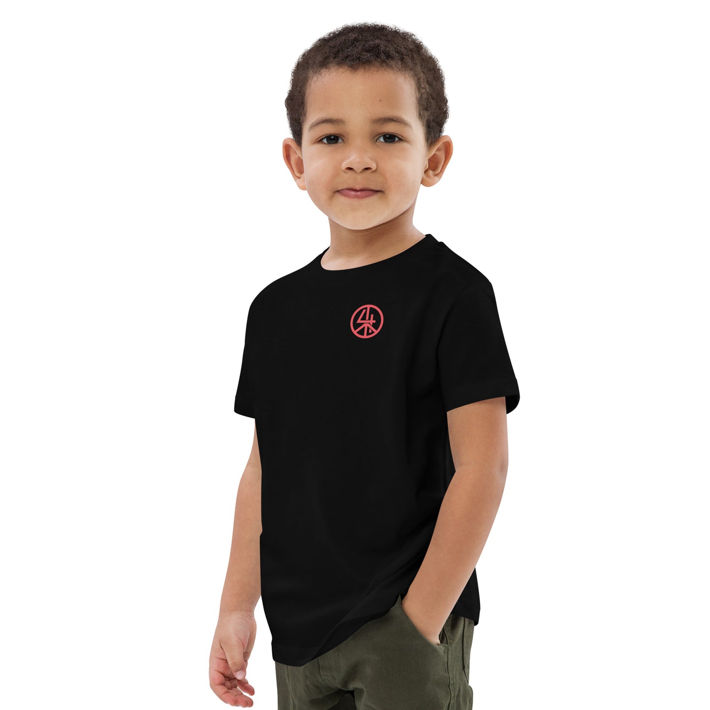 Crimson Whispers of Childhood Peace- Kids Tee