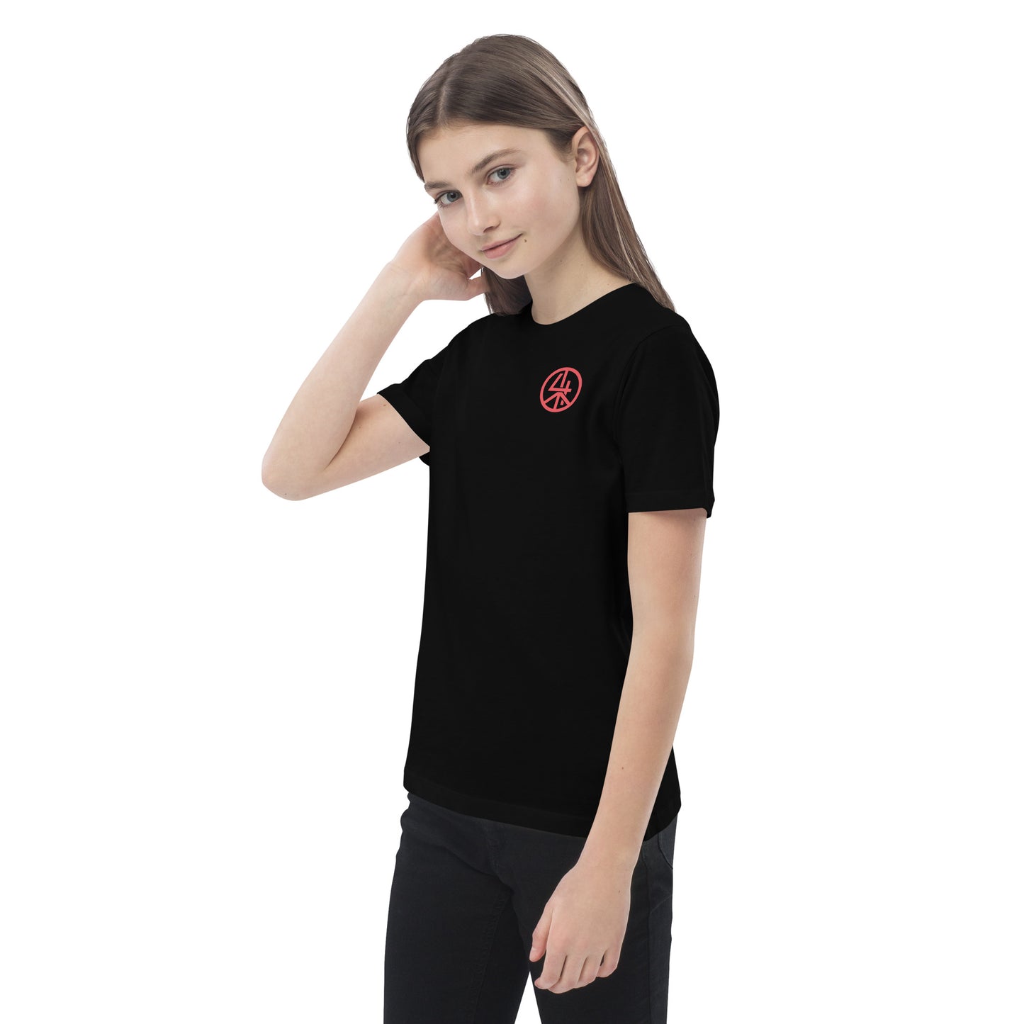 Crimson Whispers of Childhood Peace- Kids Tee