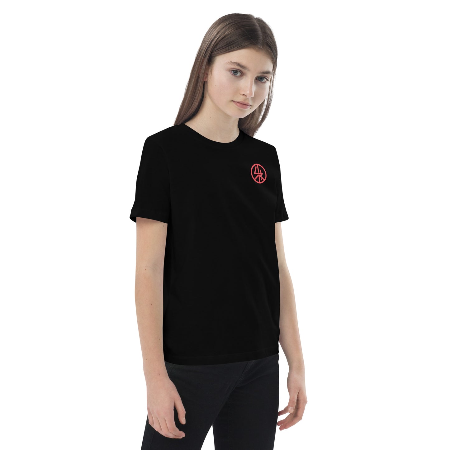 Crimson Whispers of Childhood Peace- Kids Tee