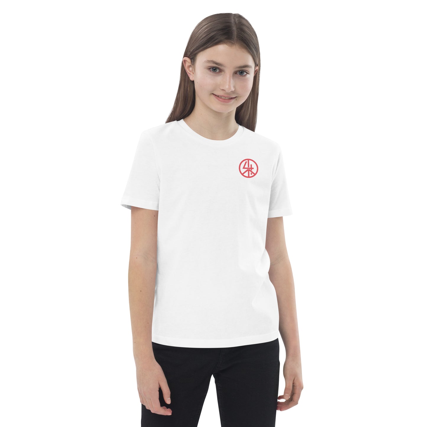 Crimson Whispers of Childhood Peace- Kids Tee
