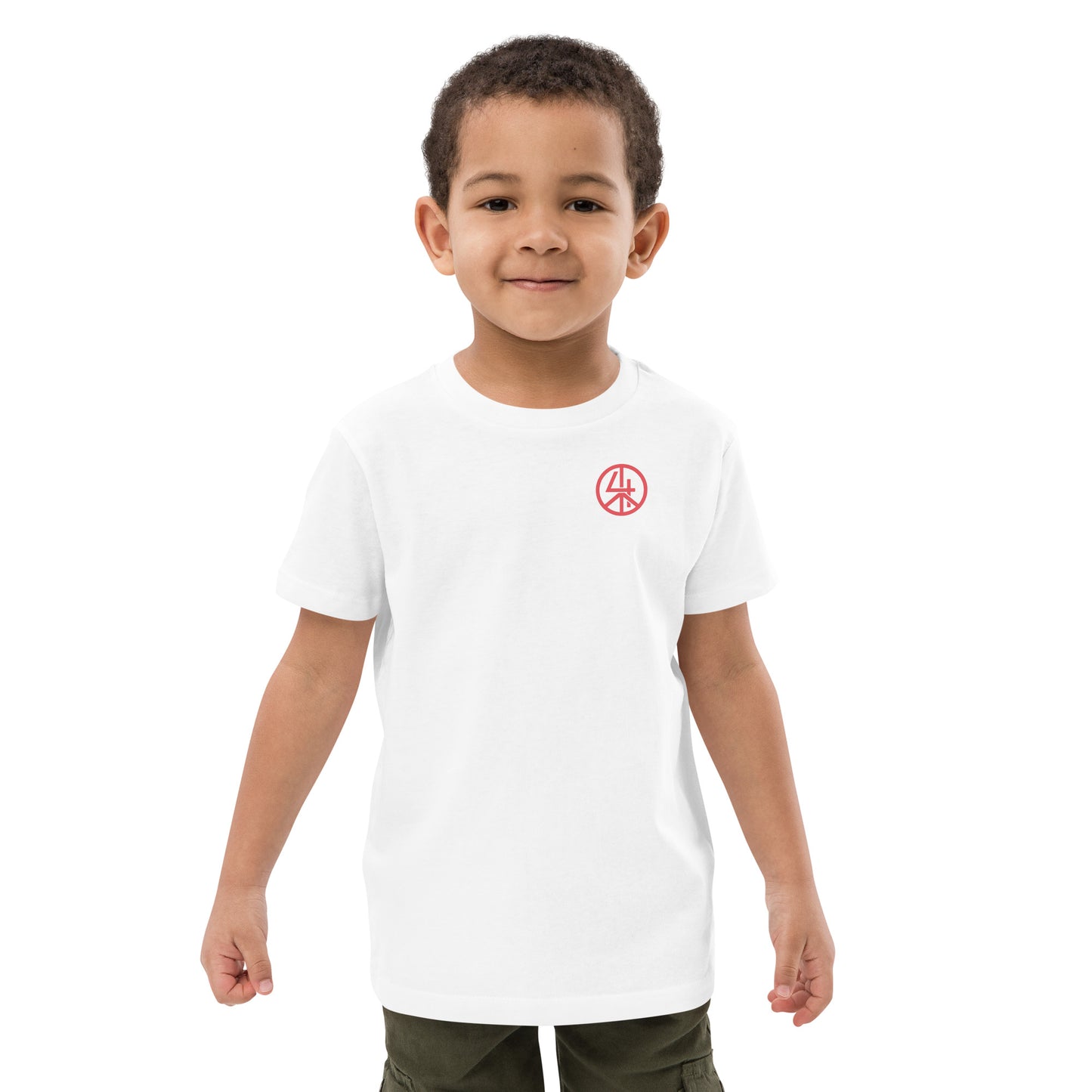 Crimson Whispers of Childhood Peace- Kids Tee