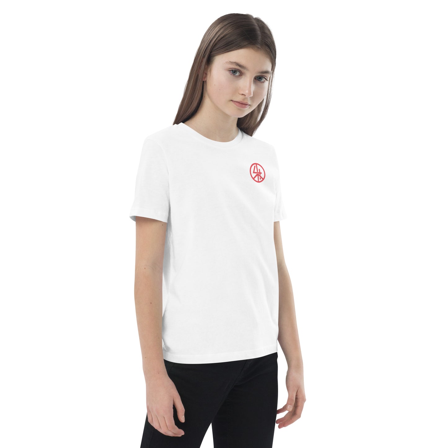 Crimson Whispers of Childhood Peace- Kids Tee