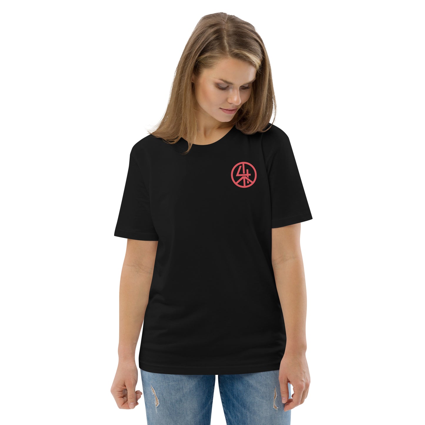 Crimson Serenity- Women's Organic Tee