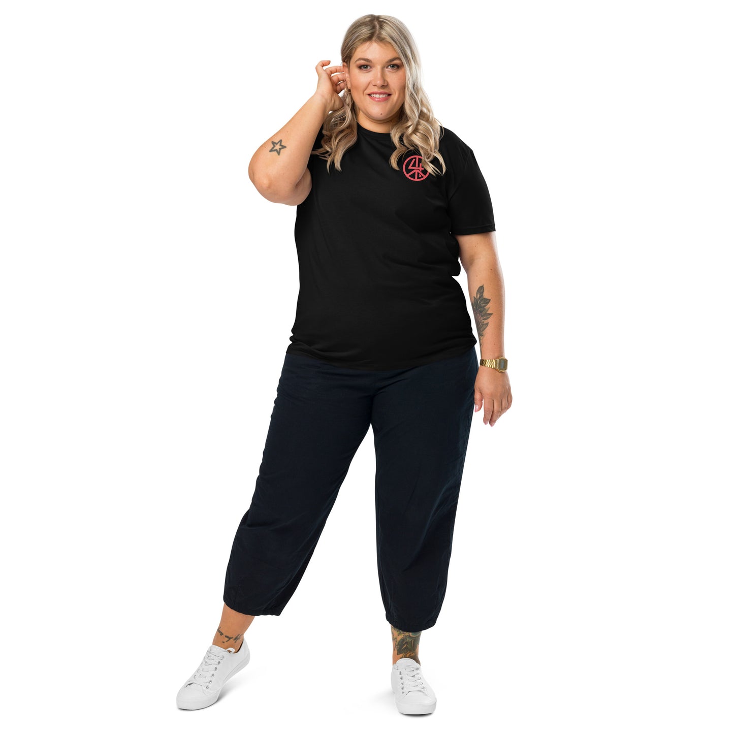 Crimson Serenity- Women's Organic Tee